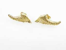 Kolczyki - Skrzydła pozłacane II