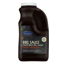 Sos BBQ Smoky Hickory 2560g/4 Santa Maria