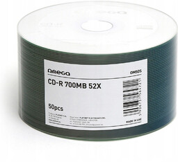 Płyta CD-R 700mb 52x OMEGA sp 50szt -56472-