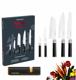 Fiskars Sensei 1025845 Komplet 5 Noży Kuchennych