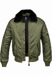 Kurtka Flyers Ma2 Jacket Fur Collar Olive-M