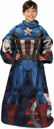 Marvel Wygodny koc z rękawami, młodzieżowy, 112 x