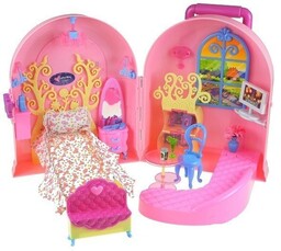 Lean Toys, rozkładany domek dla lalek