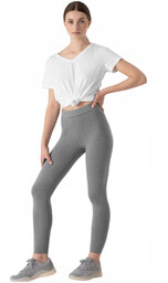4F Legginsy Damskie Leg350 Szare Rozmiar S