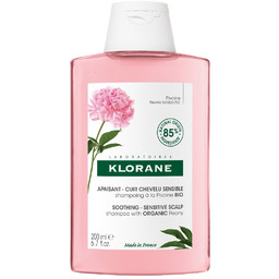 Klorane Szampon Z Organiczną Piwonią 200 ml