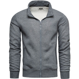 Bluza męska grafitowa z stójką Recea