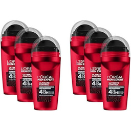 L''Oréal Men Expert Ultimate Control Antyperspirant, 6 x