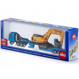 Laweta z koparką. Siku