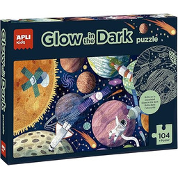 Apli kids - Fluorescencyjny Układ Słoneczny Puzzle 18812,