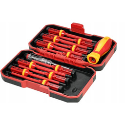 Jobi Wkrętaki Śrubokręty izolowane Vde próbnik