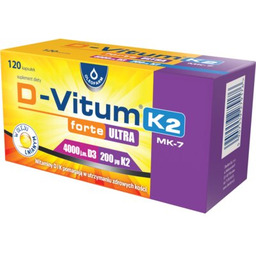 OLEOFARM Kompleks witamin D-Vitum K2 Forte Ultra 4000