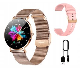 Smartwatch Manta Alexa złoty