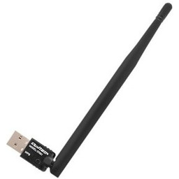 Adapter Qoltec Wi-Fi USB z anteną, bezprzewodowy