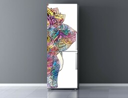 Oedim magnes na lodówkę słoń mandala 200 x