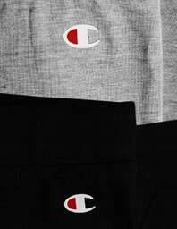Champion Legginsy 2Pak 115083 Czarny/Szary S