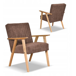 Fotel w stylu PRL retro vintage SOLER Family