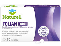 Naturell Folian Forte, kwas foliowy 800 g, 30