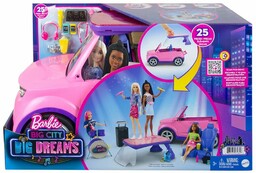 Barbie Big City Samochód - Koncertowa scena 2w1