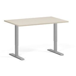 Biurko z regulacją wysokości, 120x80 cm, 1 silnik,