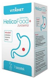 HelicoFood + żurawina, 7saszetek