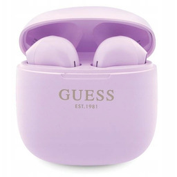 Guess słuchawki Bluetooth Tws stacja dokująca fioletowy Classic