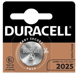 5 x baterie litowe Duracell Procell CR2025