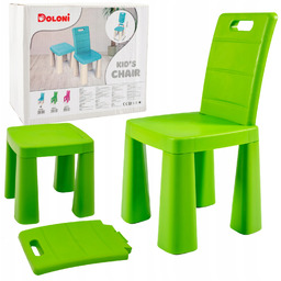 Krzesełko Dziecięce 3W1 Wielofunkcyjne Taboret Mini Stolik
