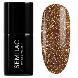 SEMILAC Winter Wonderland Lakier hybrydowy 956 Vintage Gold