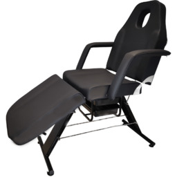 Fotel z kuwetami BASIC czarny