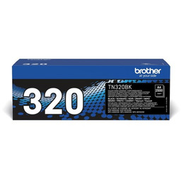 Brother Toner czarny TN320BK=TN-320Bk, 2500 str.