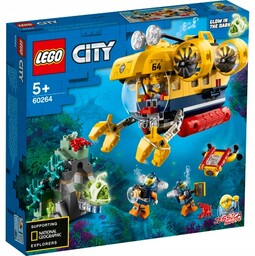 Lego 60264 City Łódź podwodna badaczy oceanu