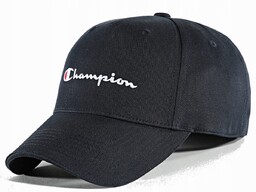 Czapka Z Daszkiem Champion 805973-Kk001 Bejsbolówka Czarna Bawełniana