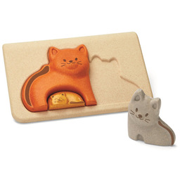 Plan Toys, puzzle drewniane Koty