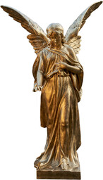 Anioł ze skrzydłami - Figura sakralna 60/80/120/162 cm