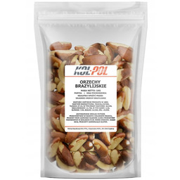 ORZECHY BRAZYLIJSKIE CAŁE 1kg Naturalne świeże duże wysoka