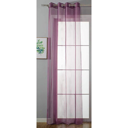 Zasłona z oczkami "Unite", przezroczysta, wys. x szer.