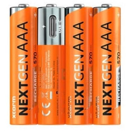 Xtorm NexGen Akumulatory AAA USB-C / 4-pak