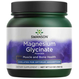 Swanson, albion chelat magnezu w proszku, 150g