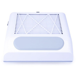 Pochłaniacz pyłu 80W kasetowy 1-wiatrakowy white biały 858-8