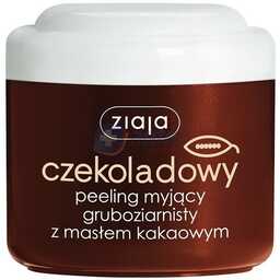 Ziaja Masło Kakaowe czekoladowy peeling myjący gruboziarnisty 200ml