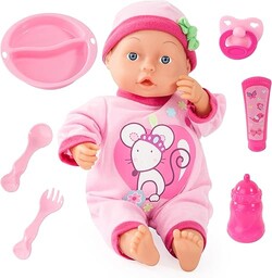 Bayer Design 93363AN Lalka 33 cm, 24 dźwięki