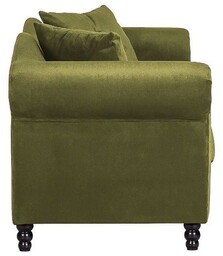 Sofa 2-osobowa tapicerowana zielona Gryf