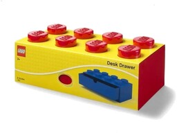 Lego Pojemnik Klocek 8 Szuflada Czerwona Na Biurko