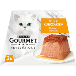 GOURMET Karma dla kota Revelations Kurczak (2 x