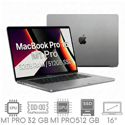 Apple MacBook Pro 16 A2485 M1 PRO 32GB