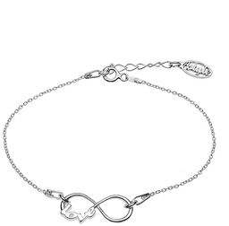 Bransoletka infinity&love