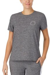 DKNY koszulka damska szara t-shirt z logo YI2422471,