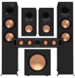 Kino Domowe 5.1 Klipsch R-600F R-50M R-30C R-121SW