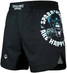 Ground Game Lekkie Spodenki MMA Treningowe Cheeky Monkey