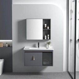 Rea Zestaw mebli łazienkowych z Umywalką Paris 60cm